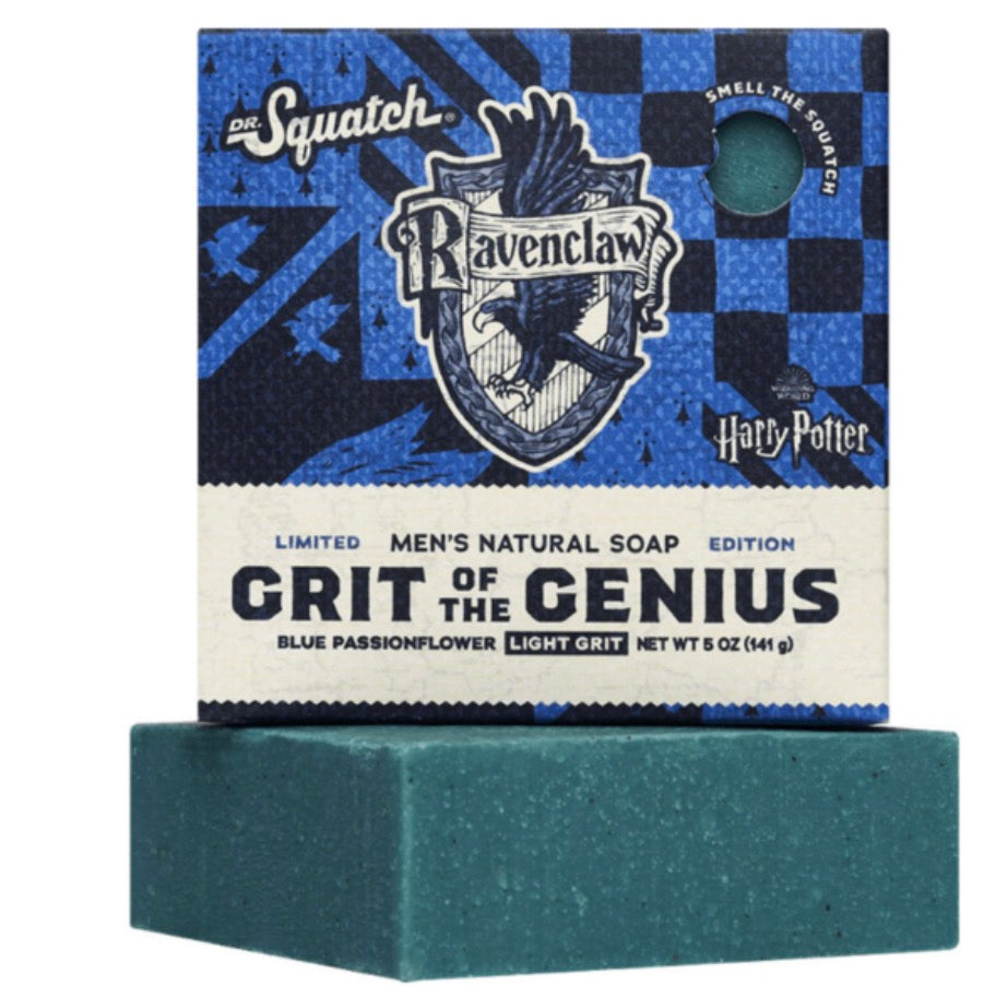 Dr. Squatch Harry Potter Limited Edition "Grit of the Genius" Ravenclaw Bar Soap
