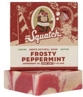 Limited Edition Dr. Squatch Frosty Peppermint Bar Soap Zero Grit 5 oz