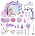 “Little Princess" Glamorous Beauty Cosmetic Bag. 29-piece kids, makeup kit.